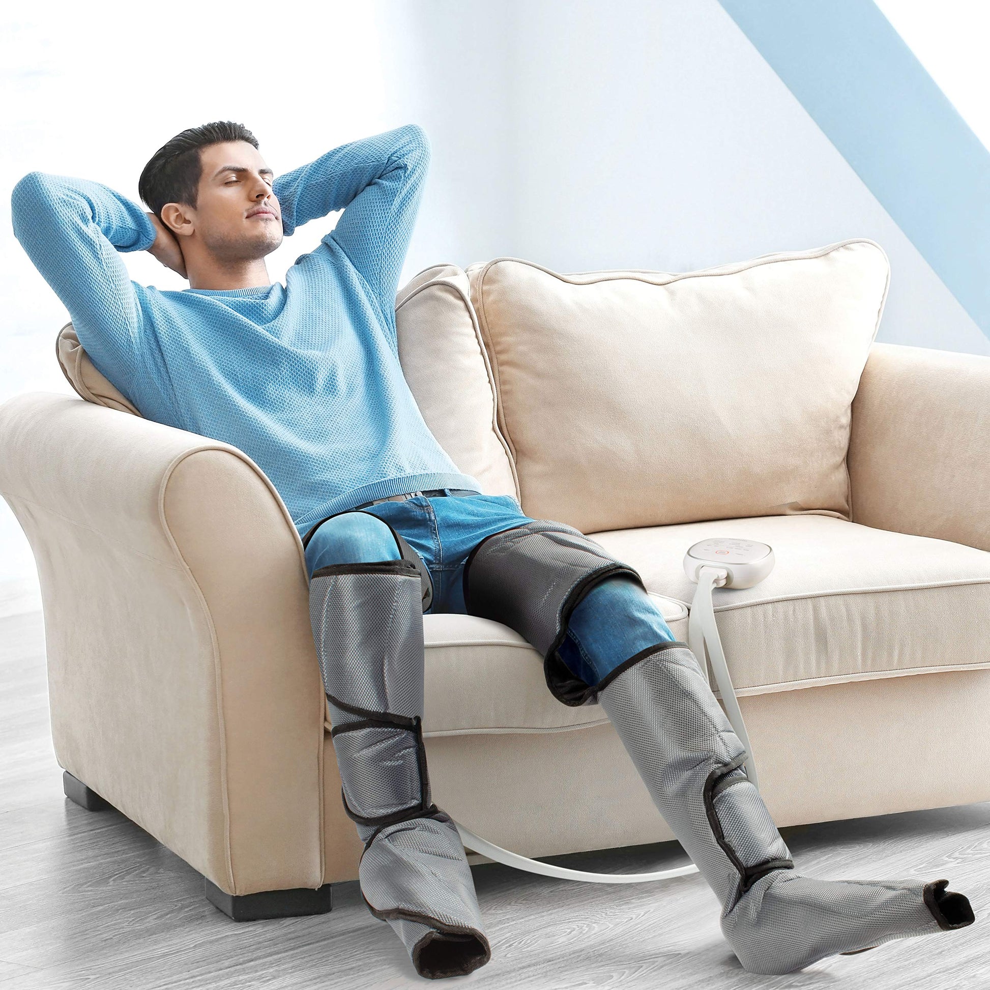 Heated Compression Leg Wraps – North American Wellness